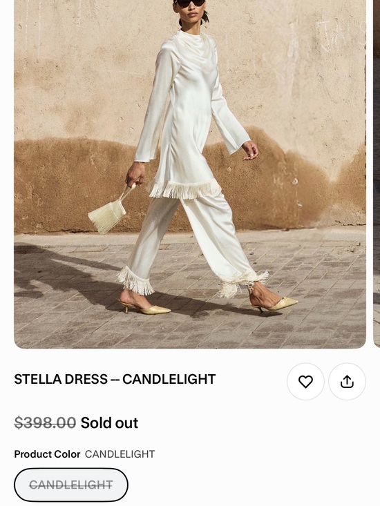 Doen Dresses & Skirts - Doen Stella Dress in Candlelight Cream with Fringe
